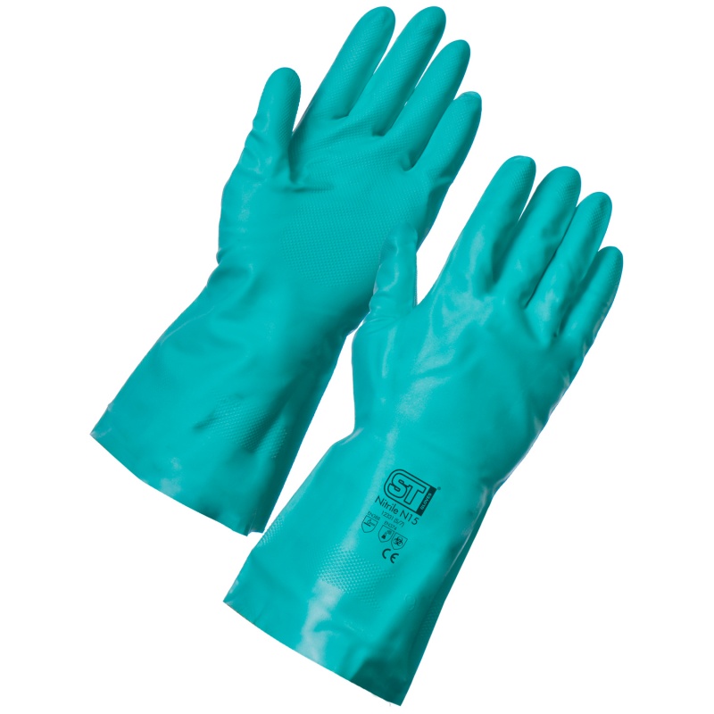 Supertouch Nitrile N15 Washing Up Gloves Gloves.co.uk